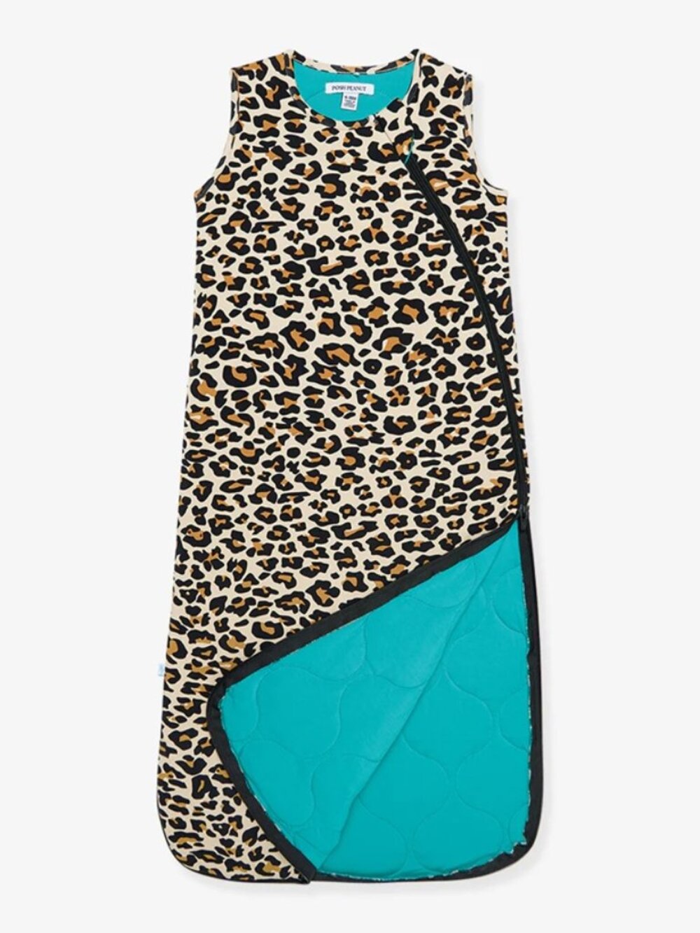 Posh Peanut Lana Leopard Sleeveless Sleep Bag 0-6 mos 1.0 TOG